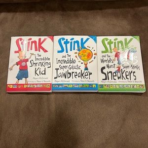 3 Stink books